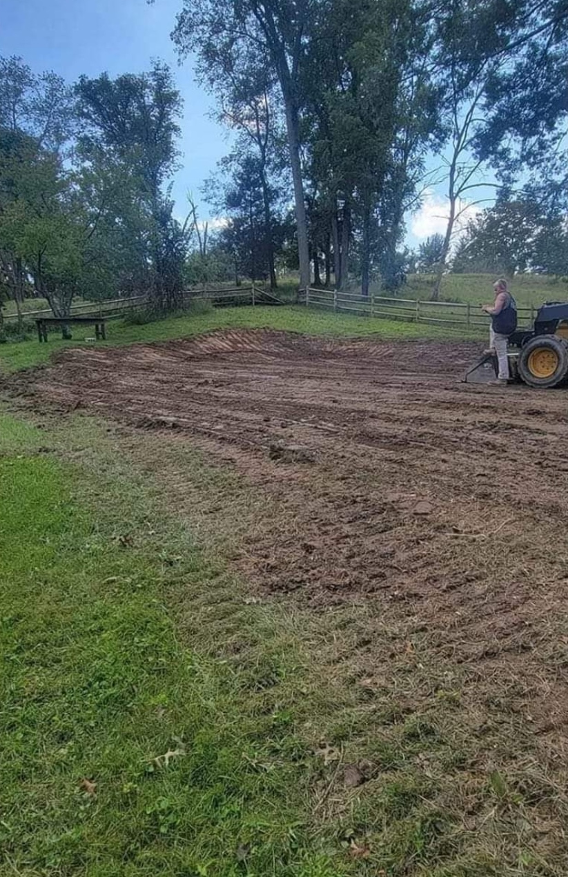 Grading project we helped complete in York