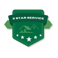 5 star service badge